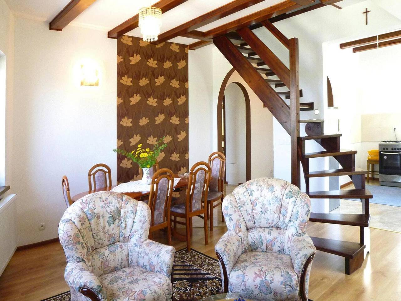 Entire apartment, Comfortable holiday apartment with a lake view in Polish Baltic Sea