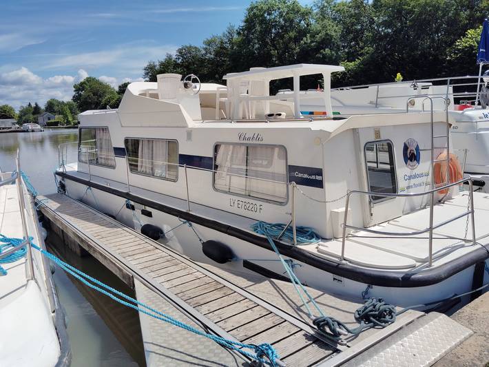 Hausboot für 8 Personen in Burgund