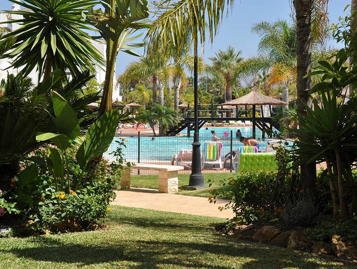 Ganze Wohnung, Las Adelfas Garden Apartment in San Pedro de Alcántara, Marbella