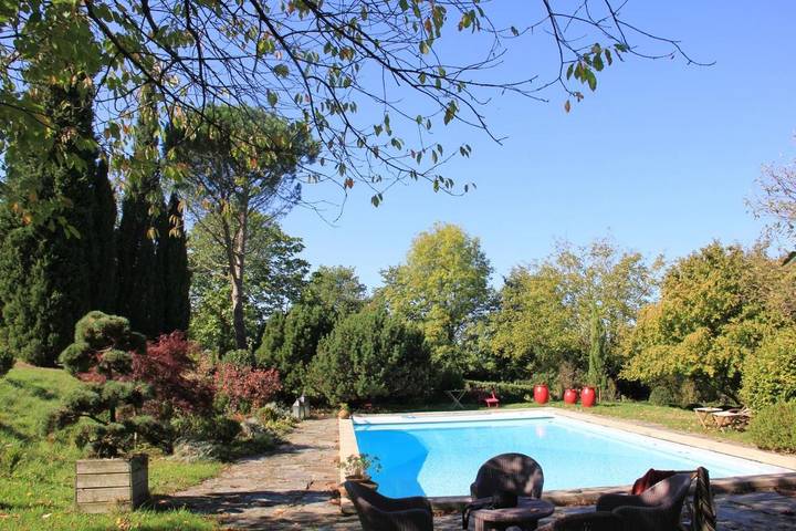 Chambre d’hôte pour 2 personnes, avec vue ainsi que piscine et jardin à Mazamet - 2