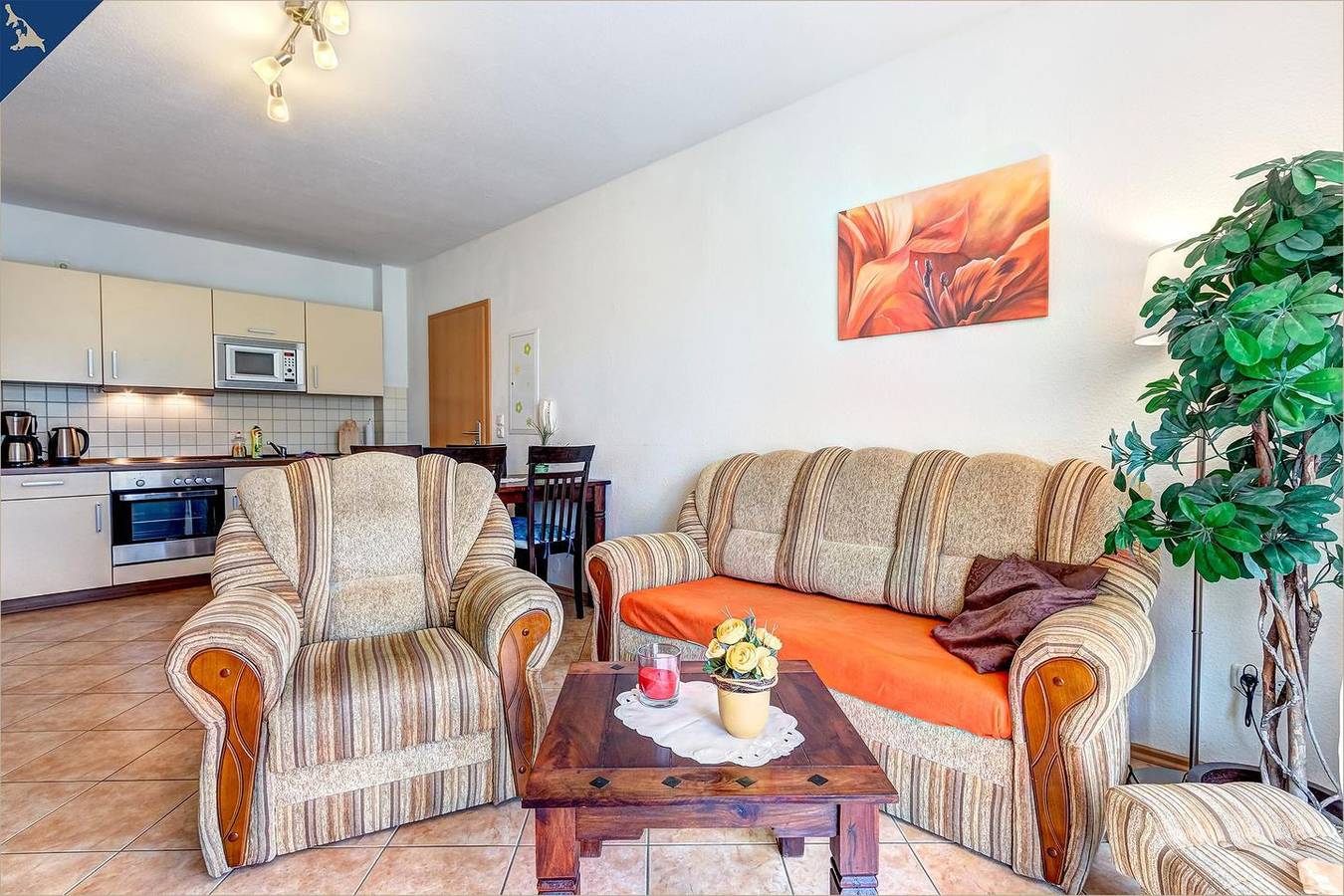 Apartamento entero, Wunderschöne Ferienwohnung auf Usedom, mit Balkon in Ückeritz, Bernsteinbäder