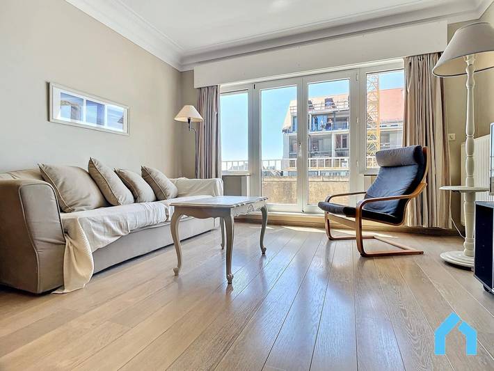 Vakantieappartement voor 6 personen, met Terras en Uitzicht in Knokke
