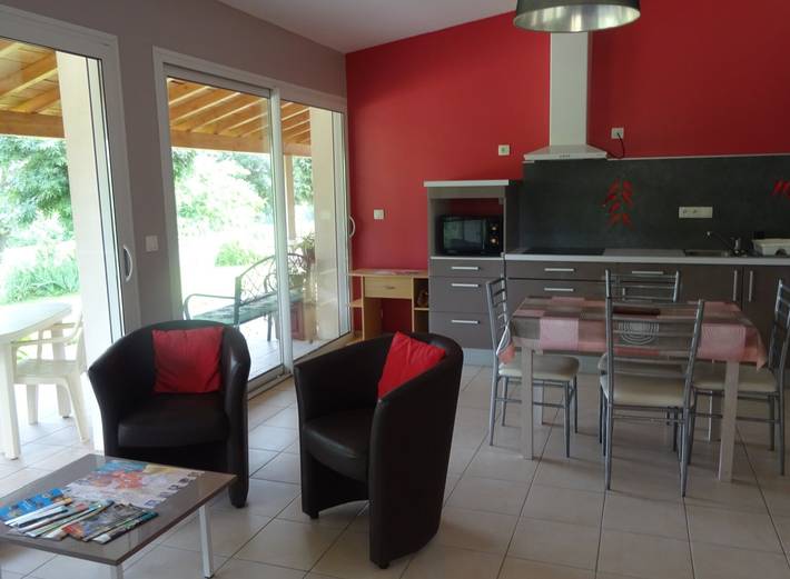 Gîte pour 2 personnes, avec terrasse