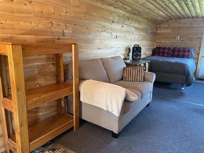 Log cabin for 5 people, with pets - 1