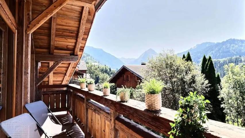 Chalet pour 13 personnes, avec jardin ainsi que piscine et sauna à Montriond - 2