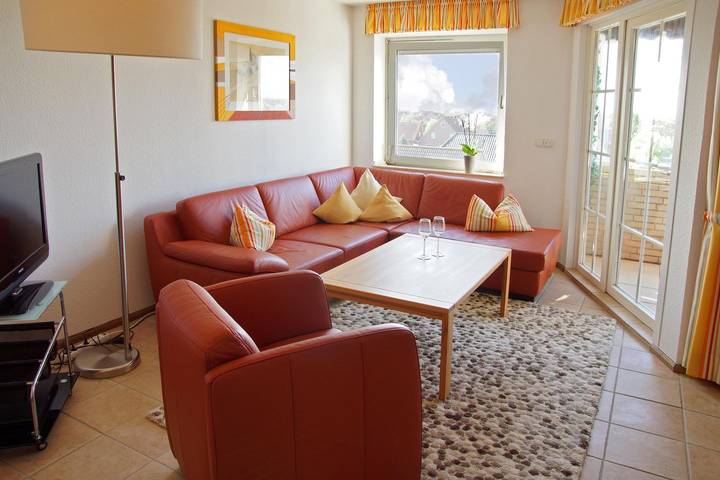 Ferienwohnung für 2 Personen, mit Balkon in Norddeich