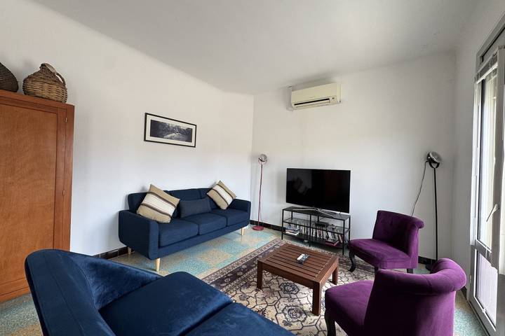Gîte pour 6 personnes, avec balcon, adapté aux familles dans Gare Du Grau Du Roi