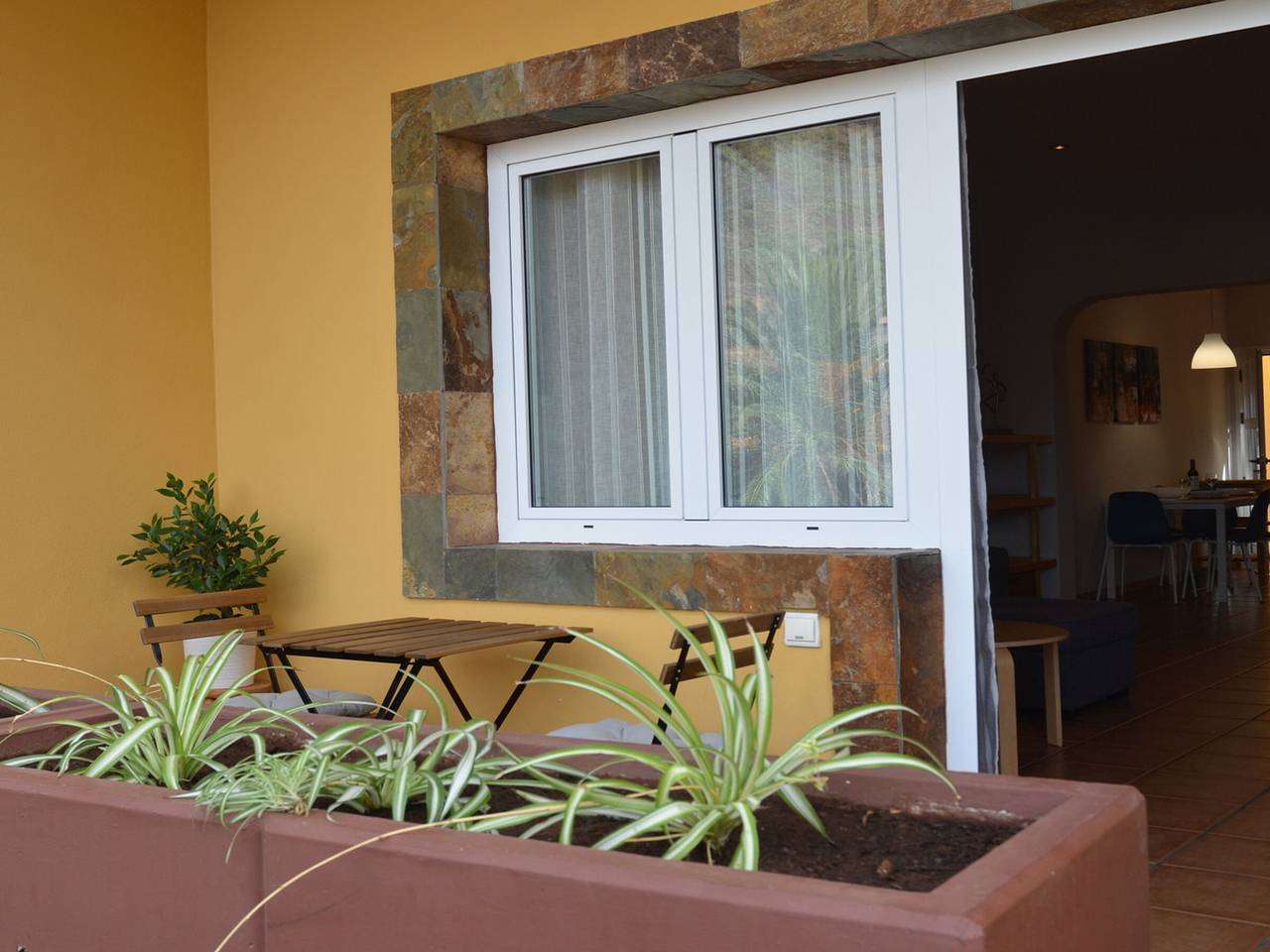 Appartement entier, Appartement charmant au Valle Gran Rey - Idéal pour 2 personnes, terrasse in Chelé, Valle Gran Rey