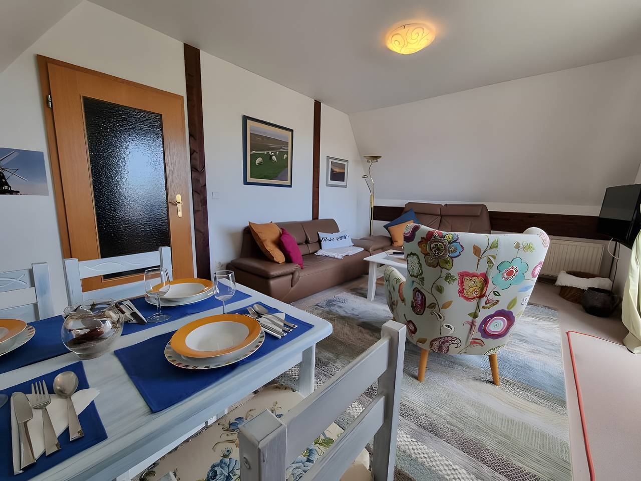 Ganze Wohnung, Apartment 'Inselstern' mit Balkon und Wlan in Pellworm, Nordfriesland