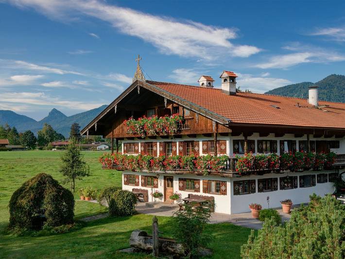 Bauernhof für 3 Personen, mit Balkon und Terrasse sowie Garten und Ausblick