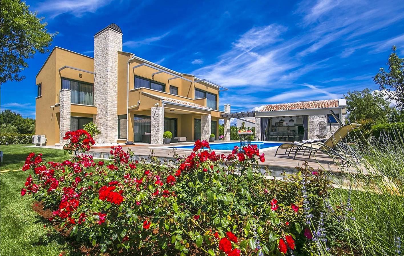 Ferienhaus für 10 Personen in Sveti Lovreč Pazenatički, Zentralistrien