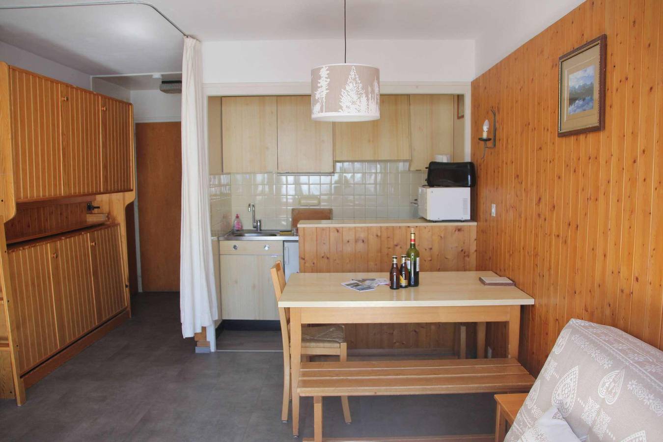 Ganzes Studio, Résidence les Roches Fleuries - Studio für 4 Personen (2D) in Chinaillon, Le Grand-Bornand