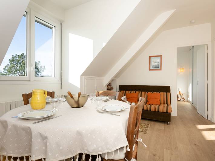 Appartement de vacances pour 4 personnes, avec Terrasse et Jardin