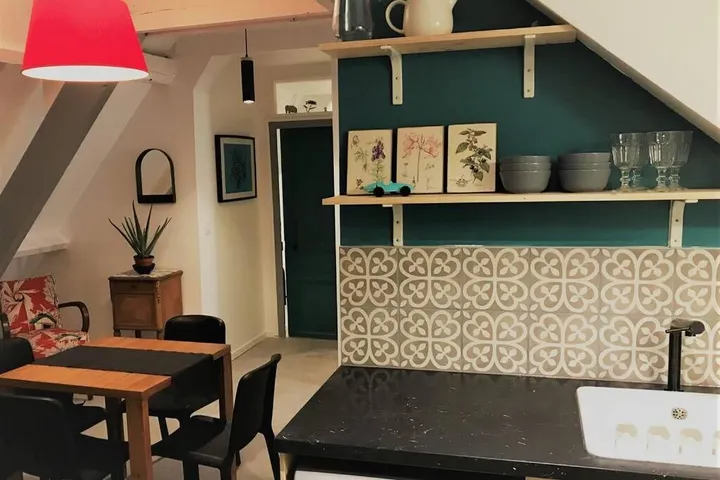 Apartamento de vacaciones para 6 personas, con vistas y jardín - 1