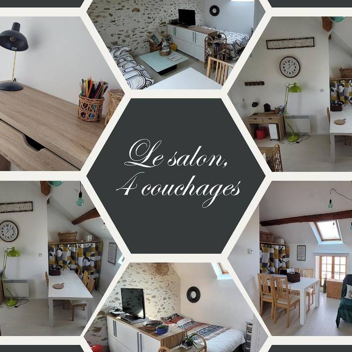 Gîte pour 5 personnes, adapté aux familles à Guérard (Seine-et-Marne) - 3