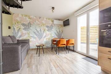 Gîte pour 4 personnes, avec terrasse dans Petit-Fort-Philippe