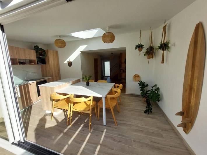 Maison de vacances pour 6 personnes, avec terrasse et jardin