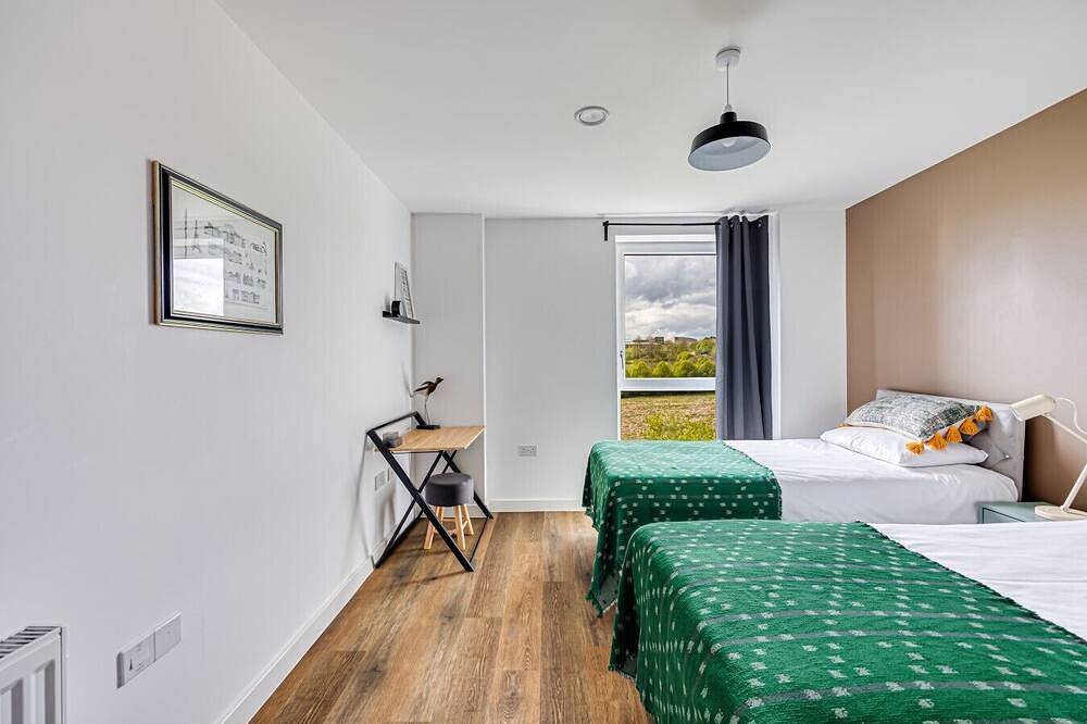 Ganze Wohnung, Penthouse Apartment @ Campbell Wharf • City Centre • Balcony • Free Parking • Fast Wifi • Yoko Property in Milton Keynes, Südostengland