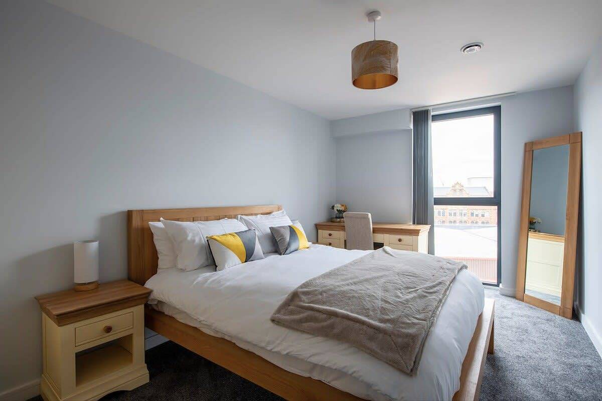 Appartamento intero, 1Br Apartment in Birmingham City with roof terrace in Birmingham, Birmingham e dintorni