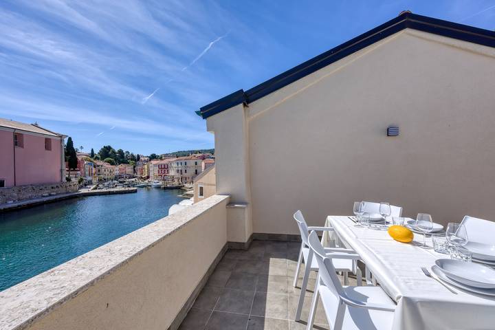 Ferienwohnung für 3 Personen, mit Terrasse und Meerblick, kinderfreundlich auf Lošinj - 3