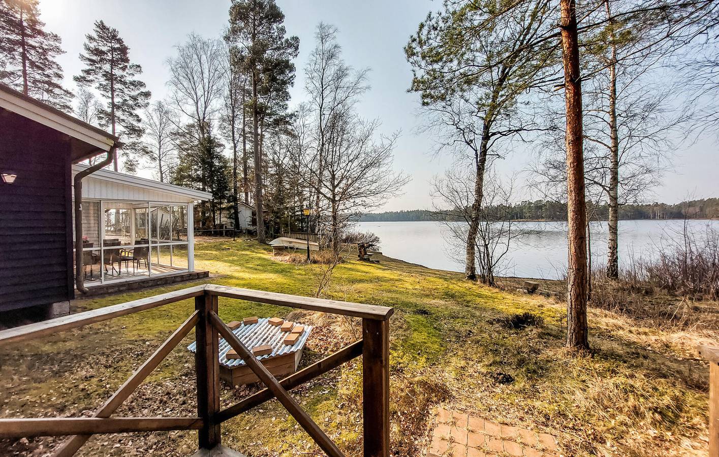 Ferienhaus für 7 Personen mit Ausblick in Kronoberg