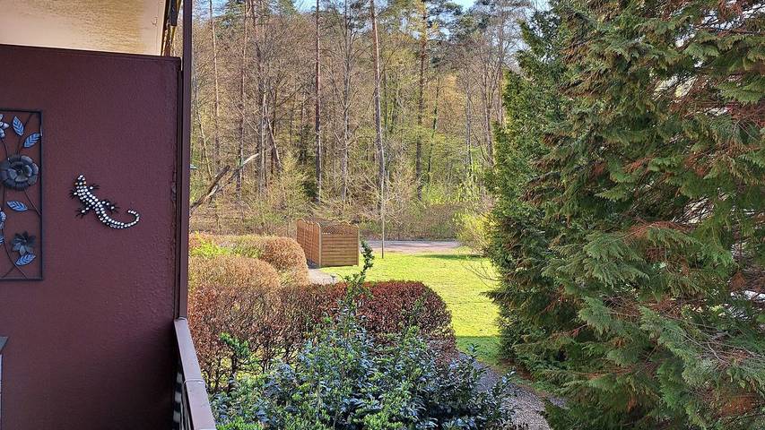 Ferienwohnung für 2 Personen, mit Garten und Balkon, mit Haustier im Dahner Felsenland