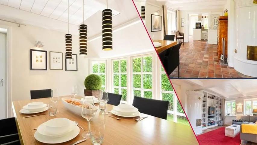 Ferienhaus für 4 Personen, mit Terrasse und Sauna sowie Garten