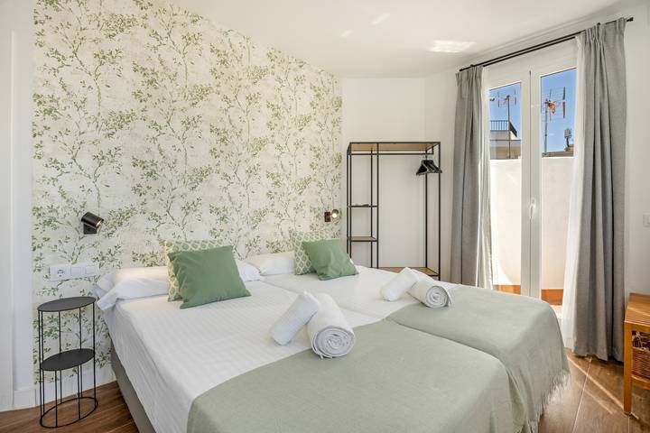 Ferienwohnung für 2 Personen, mit Balkon