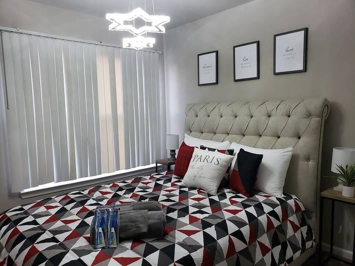 Vacation rental for 4 people, with yard and balcony in Macomb County