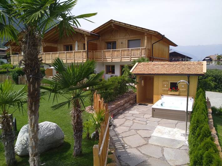 Chalet für 6 Personen, mit Sauna und Whirlpool sowie Garten in Trentino-Südtirol - 4