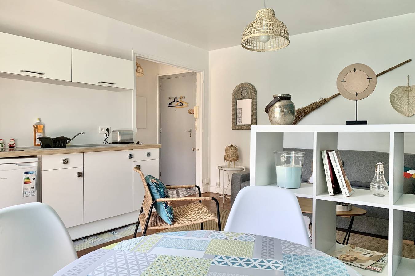 Appartement entier, #Al | Le bleuet 💙 T2 avec terrasse in Échirolles, Isère