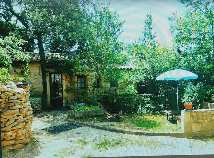 Location de vacances pour 2 personnes, avec Terrasse et Jardin à Souvignargues