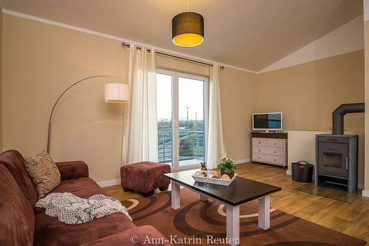 Ferienwohnung für 4 Personen, mit Balkon in Bergen auf Rügen und Umgebung
