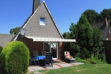 Ferienhaus für 4 Personen, mit Garten in Harlesiel