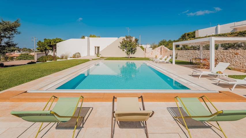 Villa for 6 people, with garden in Ostuni