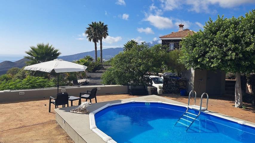 Appartement voor 4 personen, met Terras en Tuin op La Palma