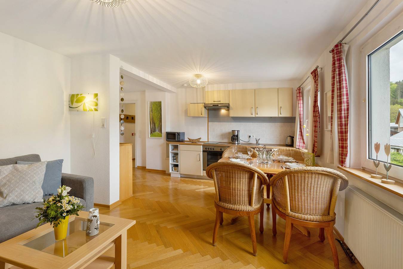Ganze Wohnung, Ferienwohnung 'Peitz, 50qm' mit Terrasse, Garten und Wi-Fi in Eslohe, Hochsauerlandkreis