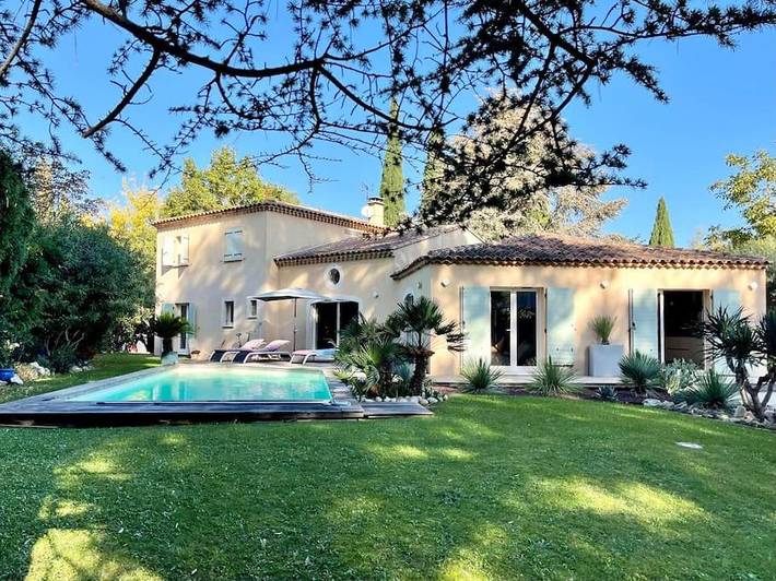 Villa voor 6 personen, met zwembad en terras in Aix-en-Provence