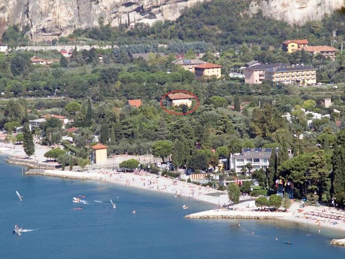 Ferienwohnung für 6 Personen, mit Seeblick und Balkon sowie Garten in Torbole - 3