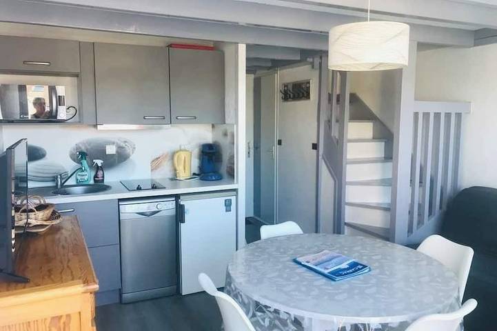 Apartamento entero, Duplex 5 personas playa carnac con pies in Carnac, Côte des Mégalithes