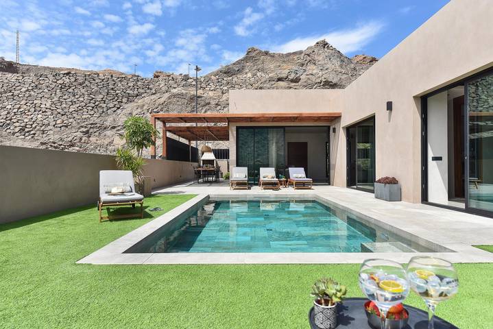 Chalet para 8 personas, con Terraza y Jardín en Mogán