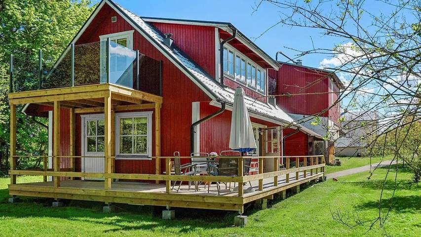 Ferienhaus für 5 Personen, mit Garten