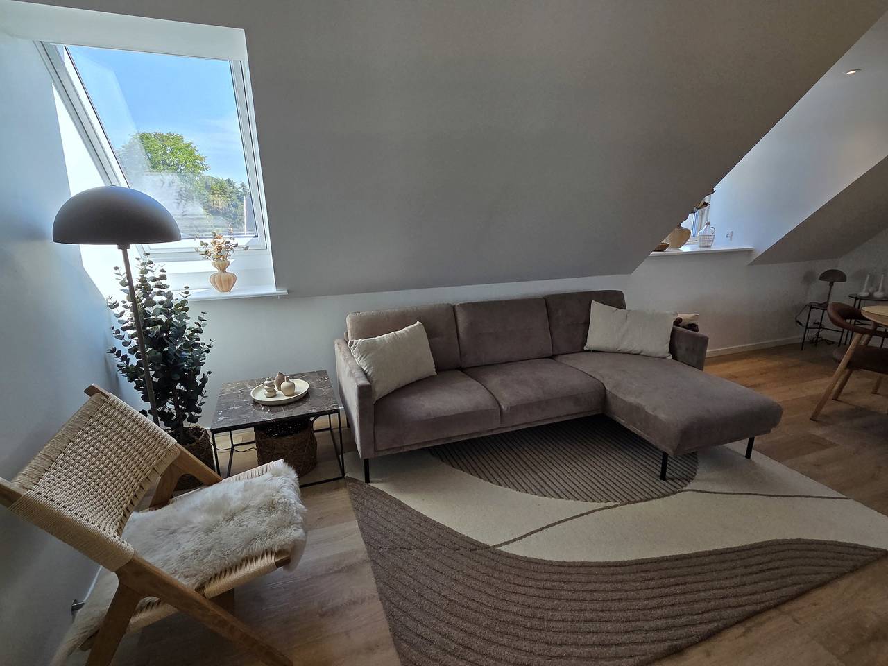 Hel lejlighed, Lys og moderne ferielejlighed på Samsø in Samsø