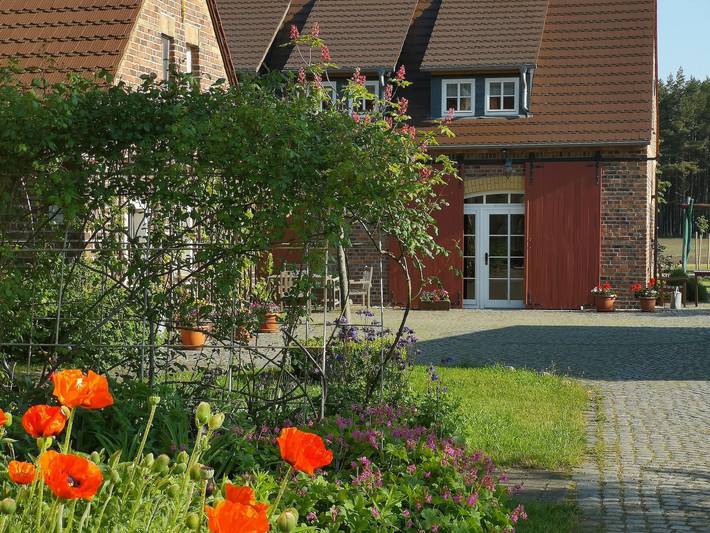 Ganze Ferienwohnung, Ferienhof Erlengrund Ferienhaus, 4 FeWo, Lausitzer Seenland - Ferienwohnung  Bauernstübel in Boxberg (Oberlausitz), Oberlausitzer Heide- und Teichlandschaft