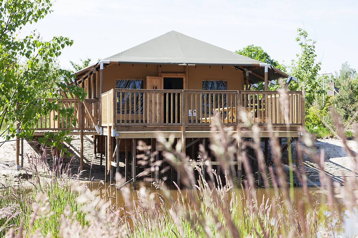 Vakantiepark Sallandshoeve — Safarihütte Xl für 8 Personen in Sallandse Heuvelrug