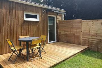 Location de vacances pour 4 personnes, avec terrasse et jardin à Conteville