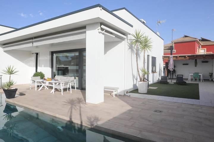 Casa rural para 6 personas, con Terraza además de Piscina y Vistas en Santa Elena - 4