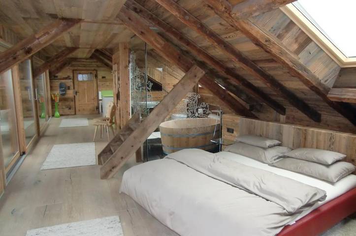 Appartamento vacanze per 3 persone, con giardino e panorama nonché sauna - 1