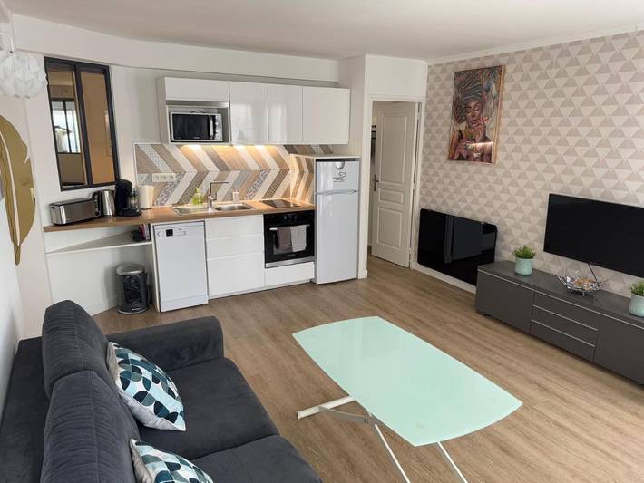 Gîte pour 4 personnes, avec Balcon ainsi que Terrasse et Vue dans Port de la Grande Motte
