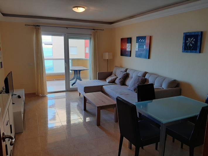 Entire apartment, Holiday apartment for 3 people with terrace in Los Miradores del Puerto, San Javier